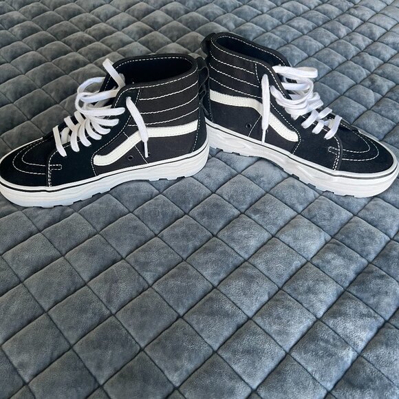 Vans Shoes - Vans Sentry Sk8-hi wc black/white